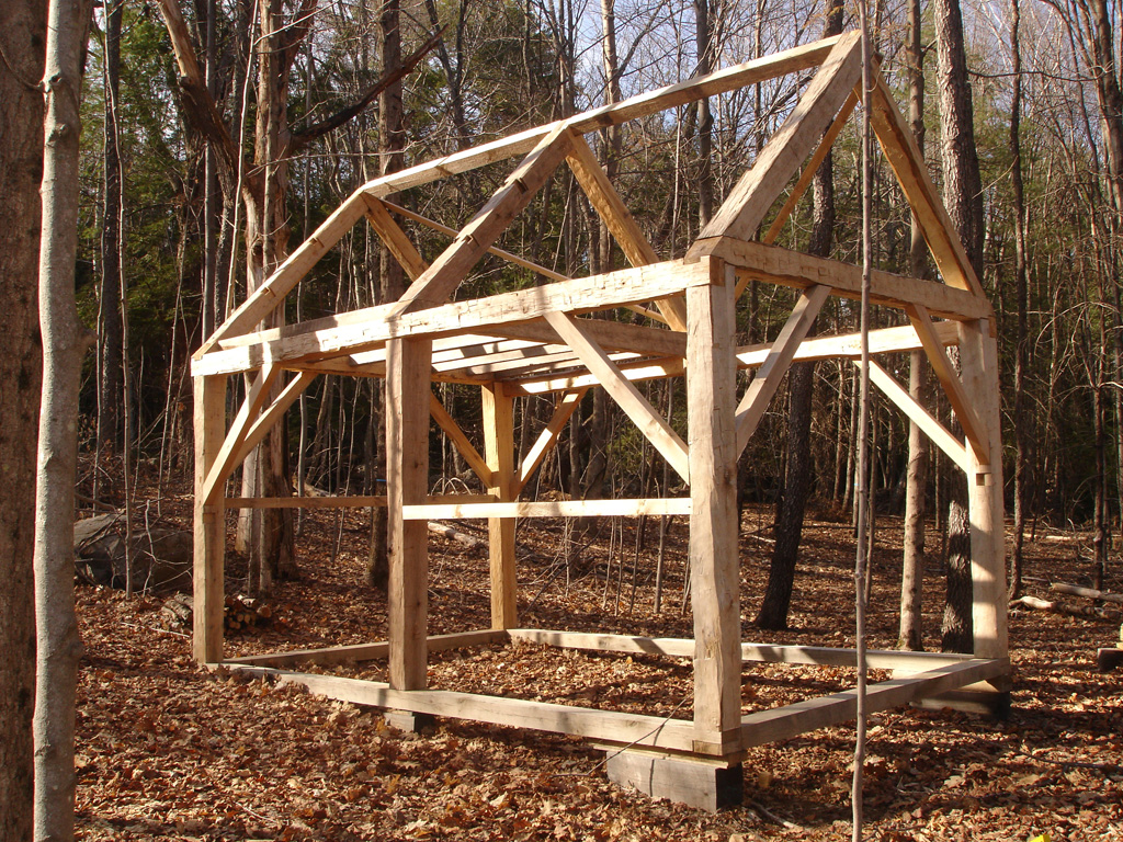 Timber Framing White Oak Timber Frame