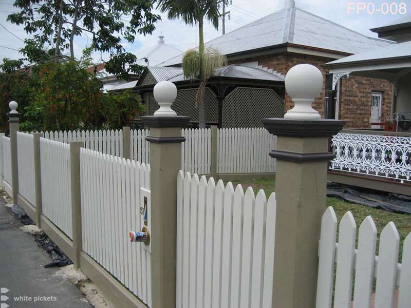 Picket Fences, Brisbane White Pickets