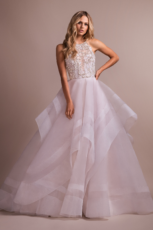 Wedding Gowns from Hayley Paige White Satin Bridal