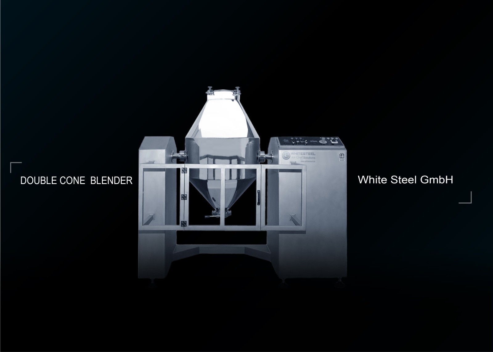 DOUBLE CONE BLENDER machine PM2 » White Steel GmbH