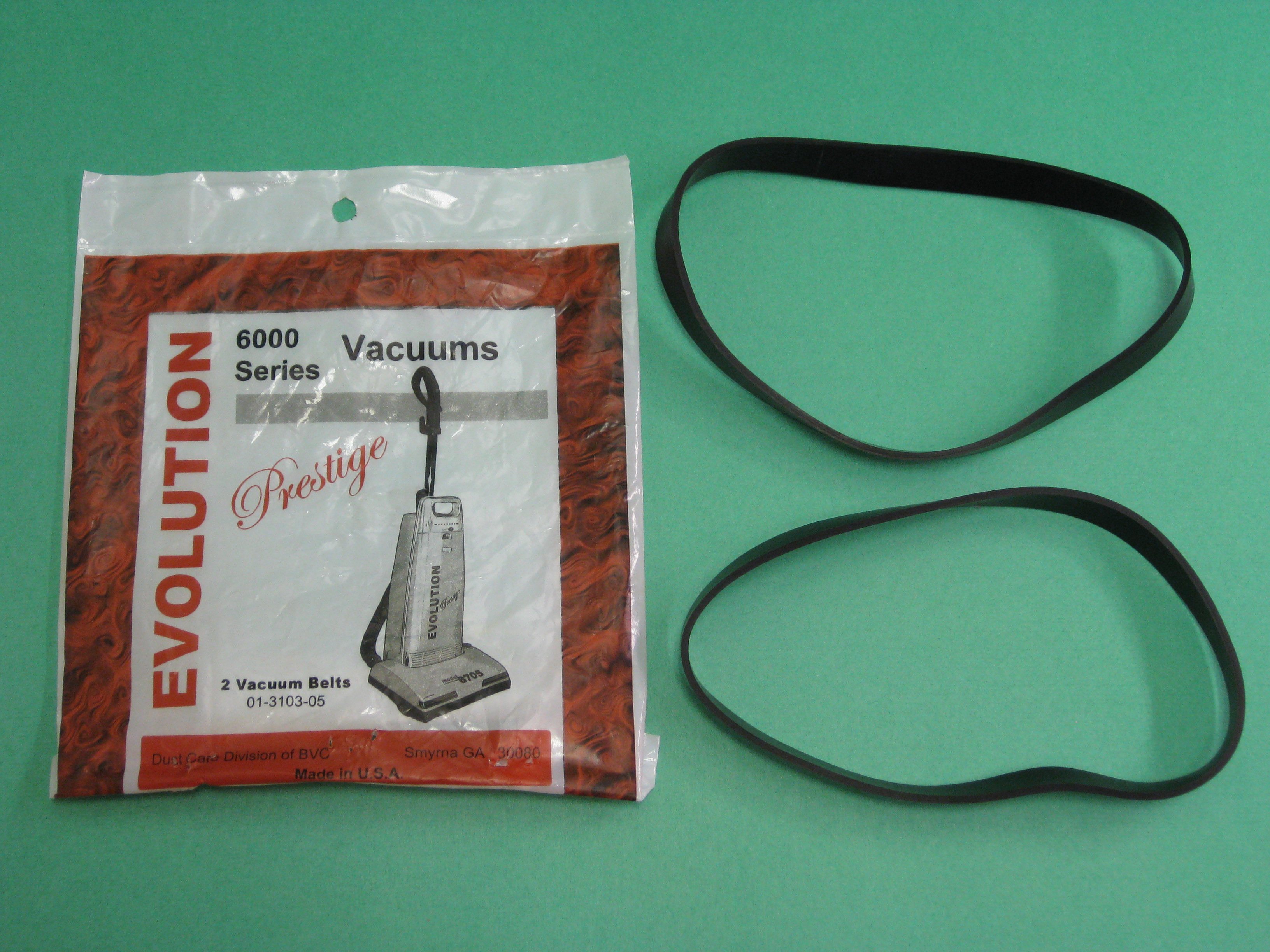 Evolution Vacuum Belts White Vacuum Online Store