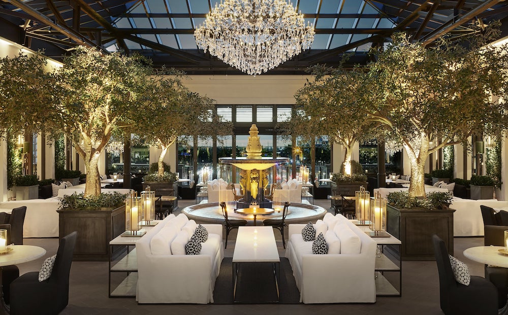 RH Rooftop Restaurant Whitewall