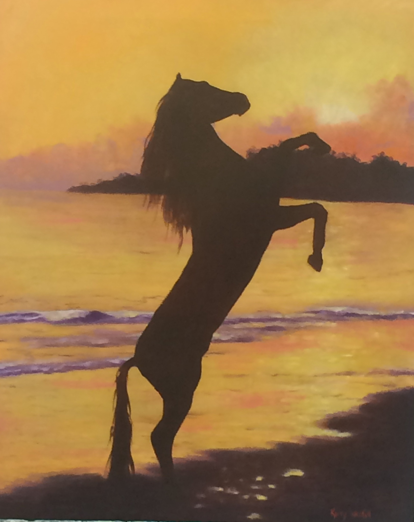 A Horse With No Name Art by Kerry Whitfill