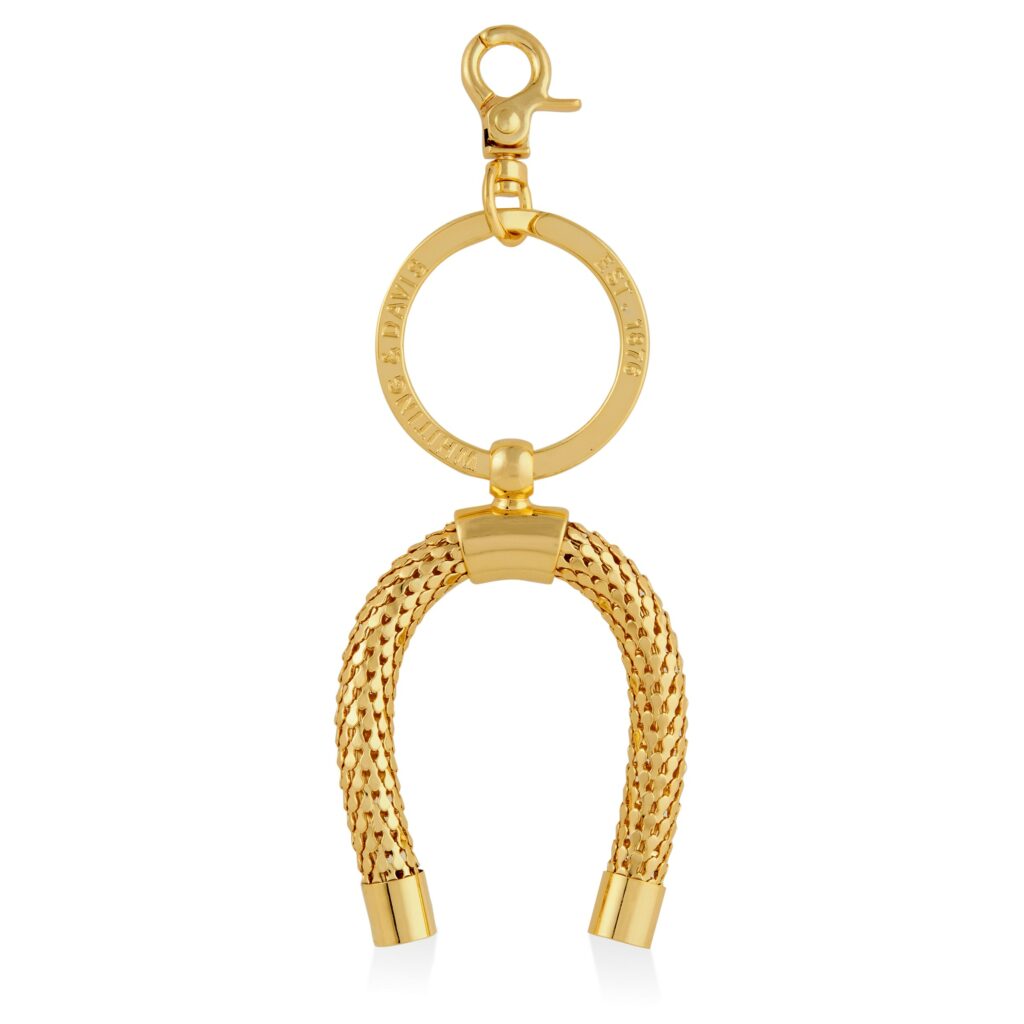 Horseshoe Keychain Whiting and Davis Collection
