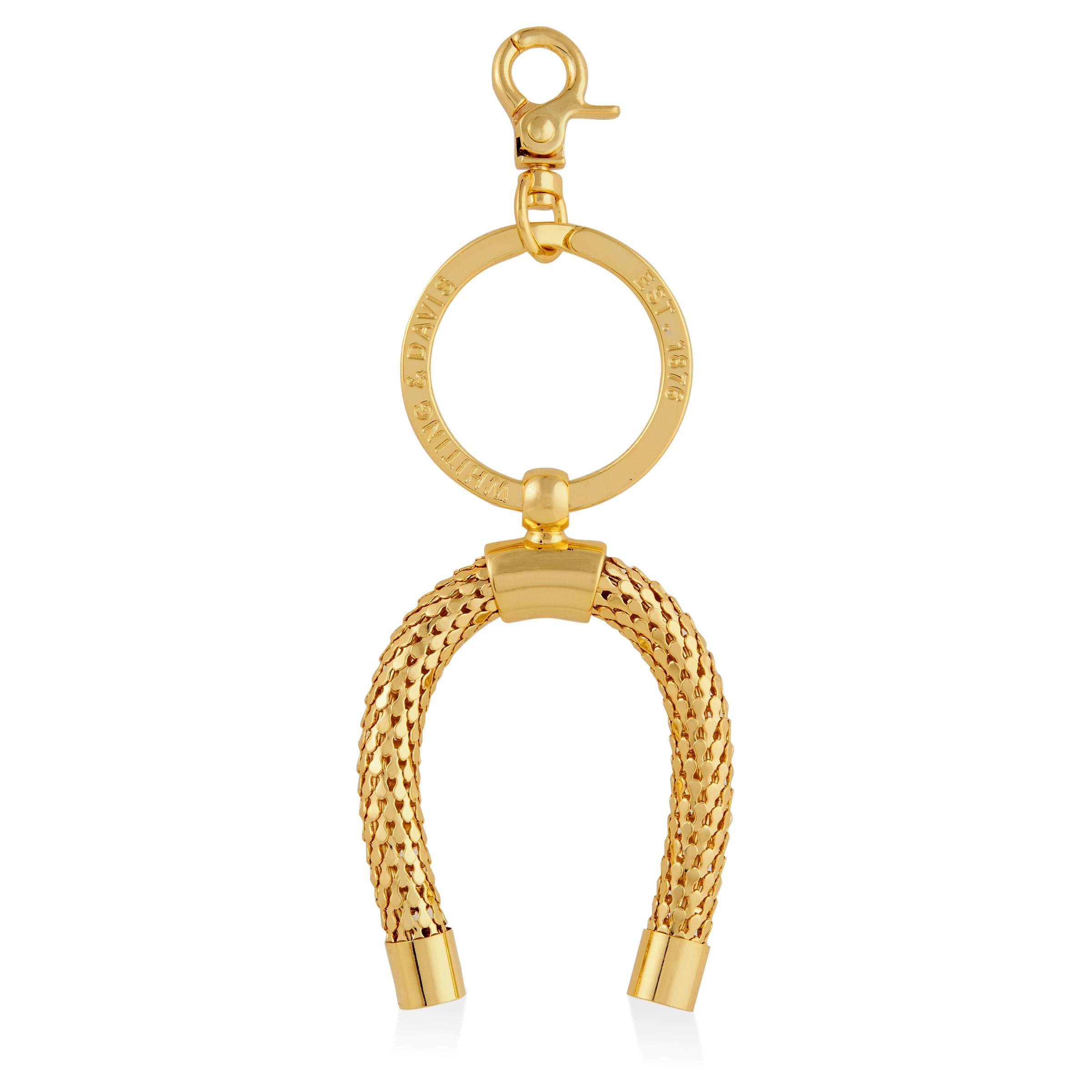 Horseshoe Keychain Whiting and Davis Collection