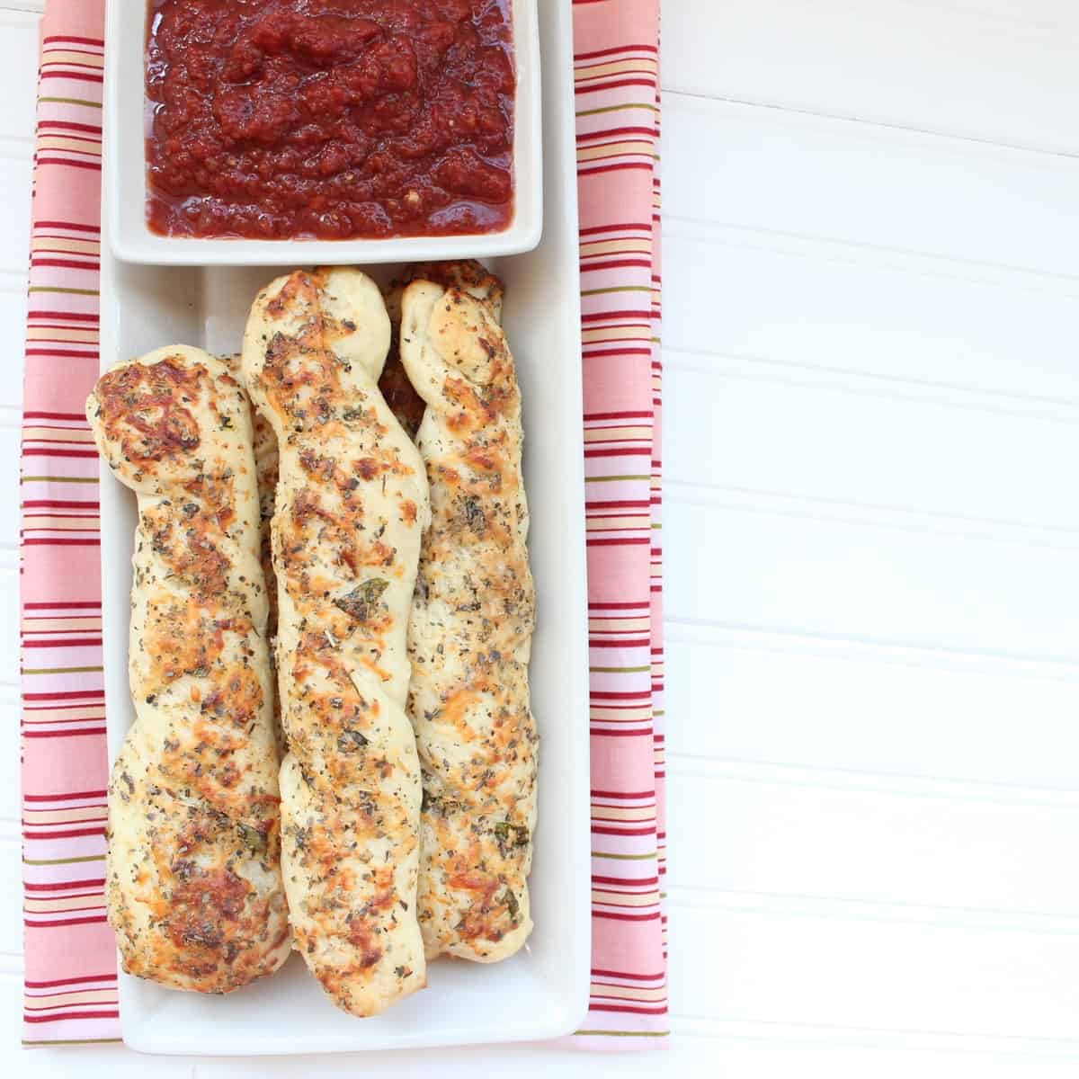 Garlic Herb Breadsticks