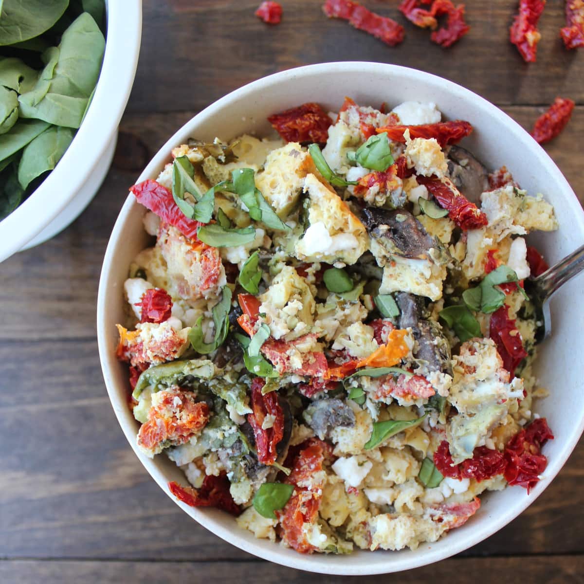 Greek Eggs Crockpot Breakfast Casserole Recipe