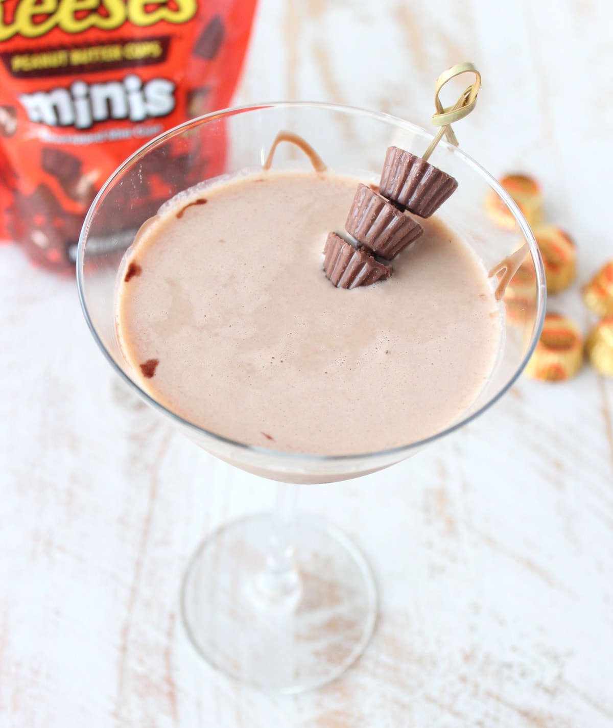 Reese's Peanut Butter Cup Martini Recipe
