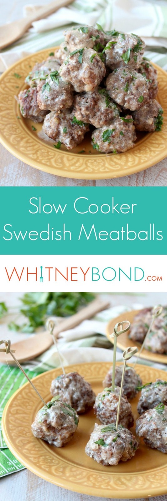 Slow Cooker Swedish Meatballs