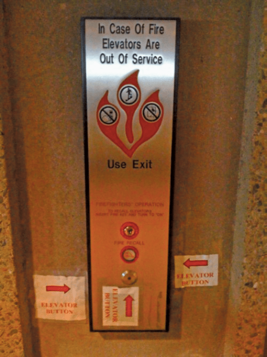 Photo of the day Elevator button or fire alert? Whitney Hess