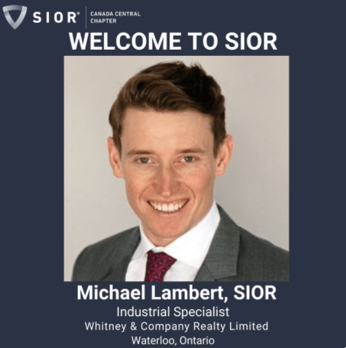 New Chapter Member Michael Lambert, SIOR Whitney & Company