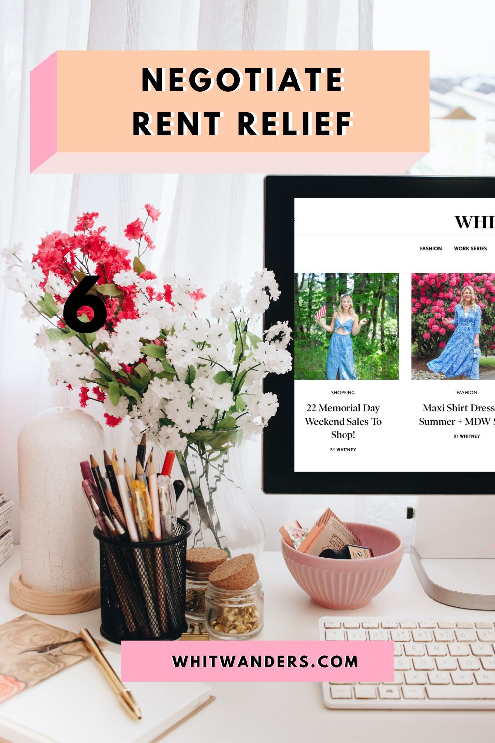 How to Negotiate Rent Relief + FREE Email Template Whit Wanders