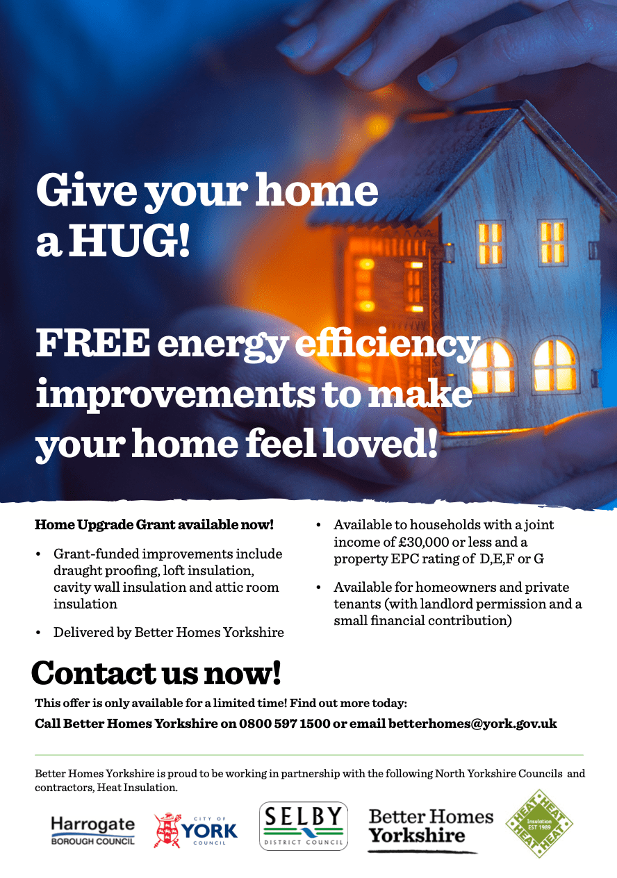 Home Upgrade Grants Whixley Village site