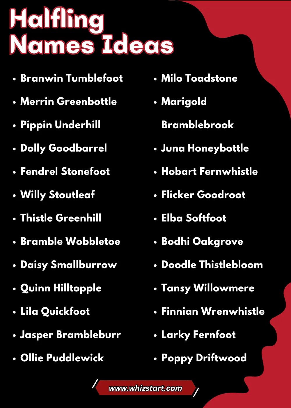 200+ Top Halfling Names Ideas for Roleplay and DnD Whiz Start