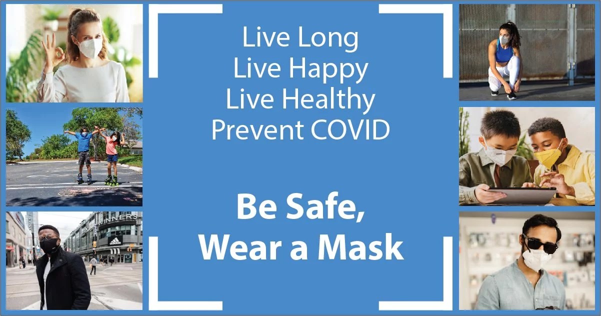 Be Safe, Wear a Mask WHN