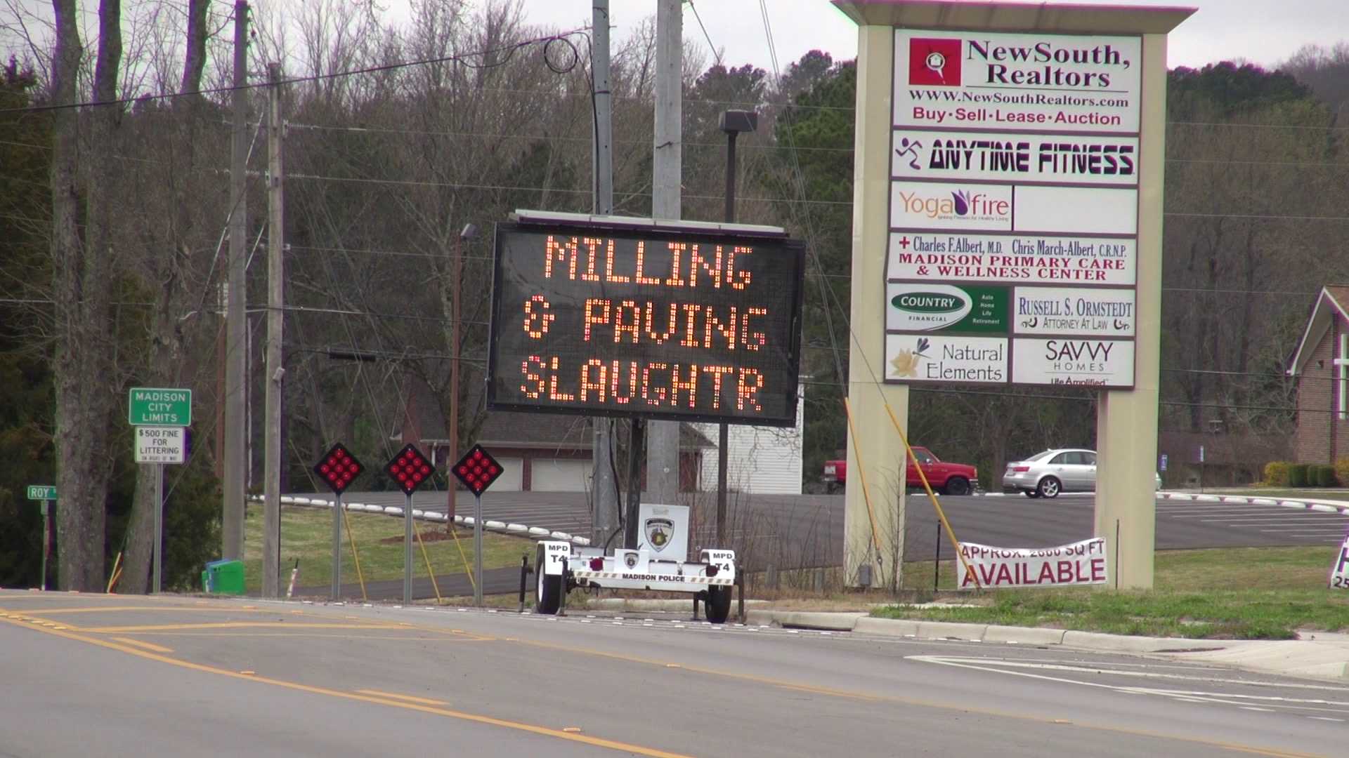 Starting Monday Expect Delays On Slaughter Road