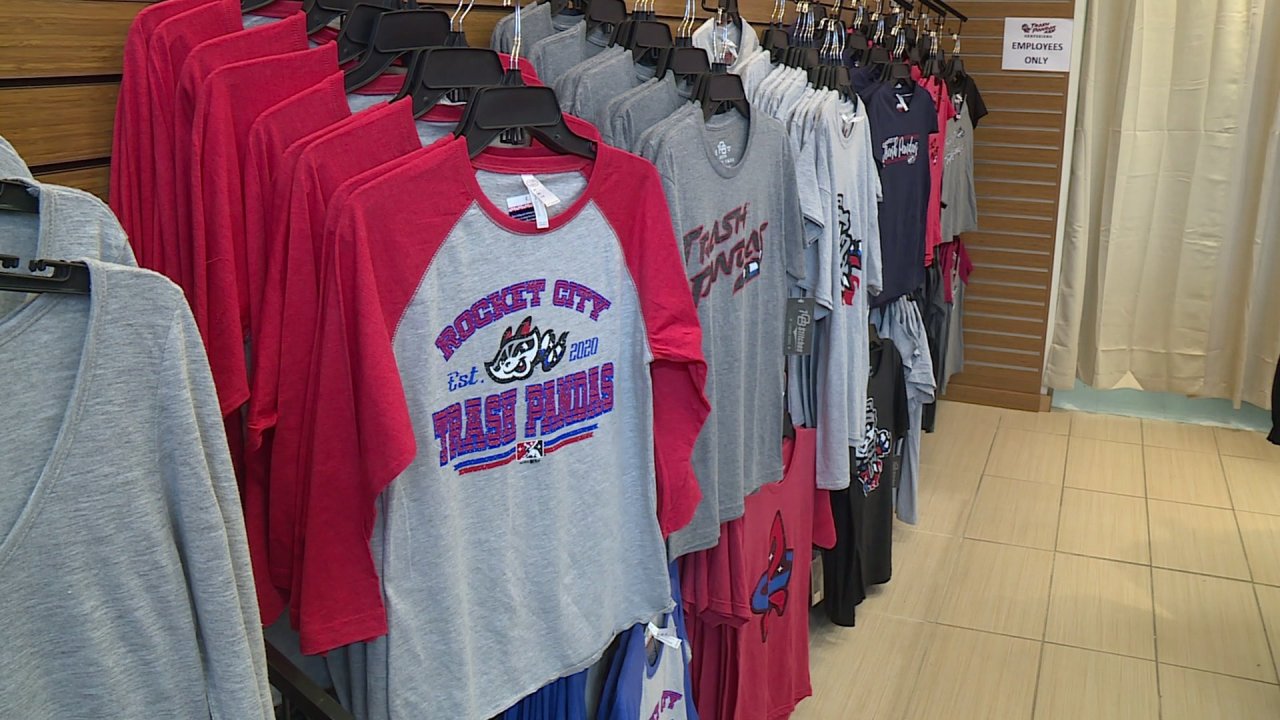 Rocket City Trash Pandas merchandise store now open at Bridge Street
