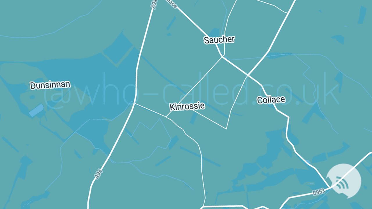 01821 area code Who called me from the 01821 Kinrossie area code?