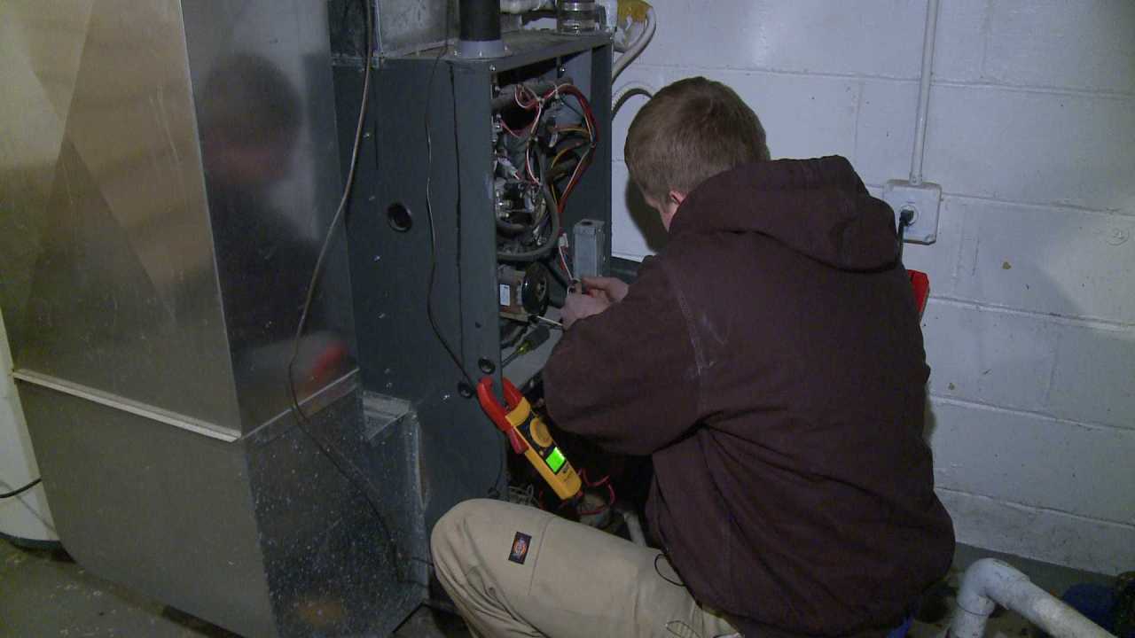 BROKEN FURNACE Working To Restore Heat