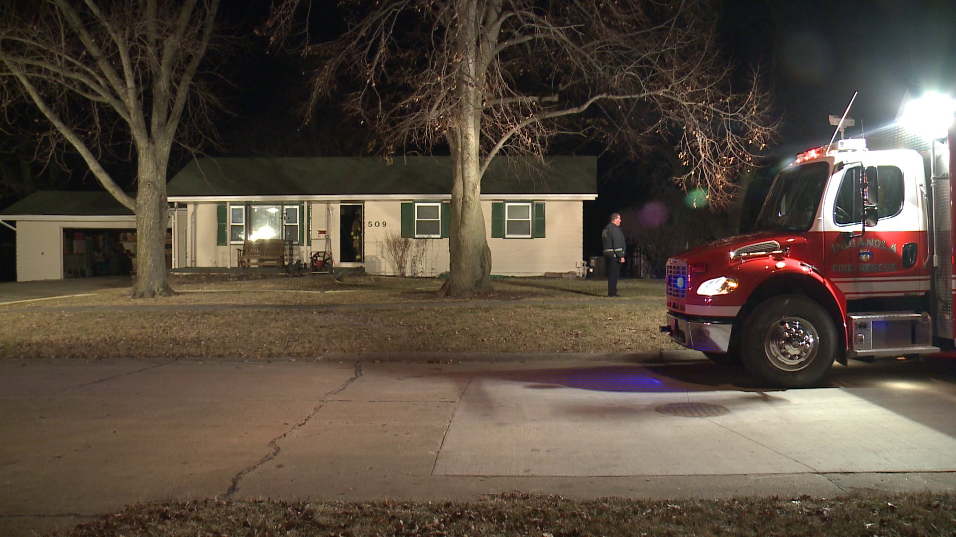 Fire Damages Indianola Home