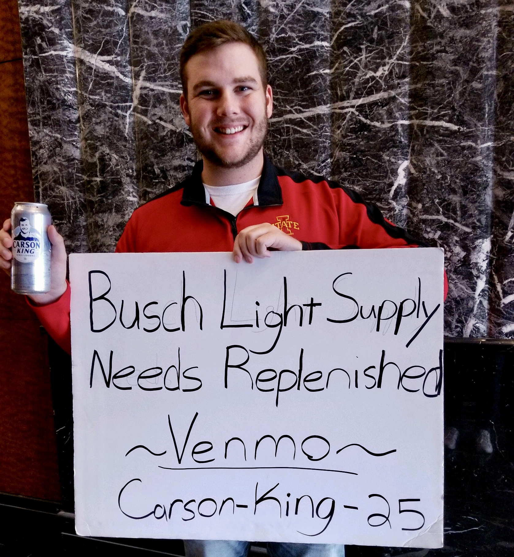 Carson King’s Viral CyHawk Sign Fundraiser Reaches 1.065 Million for