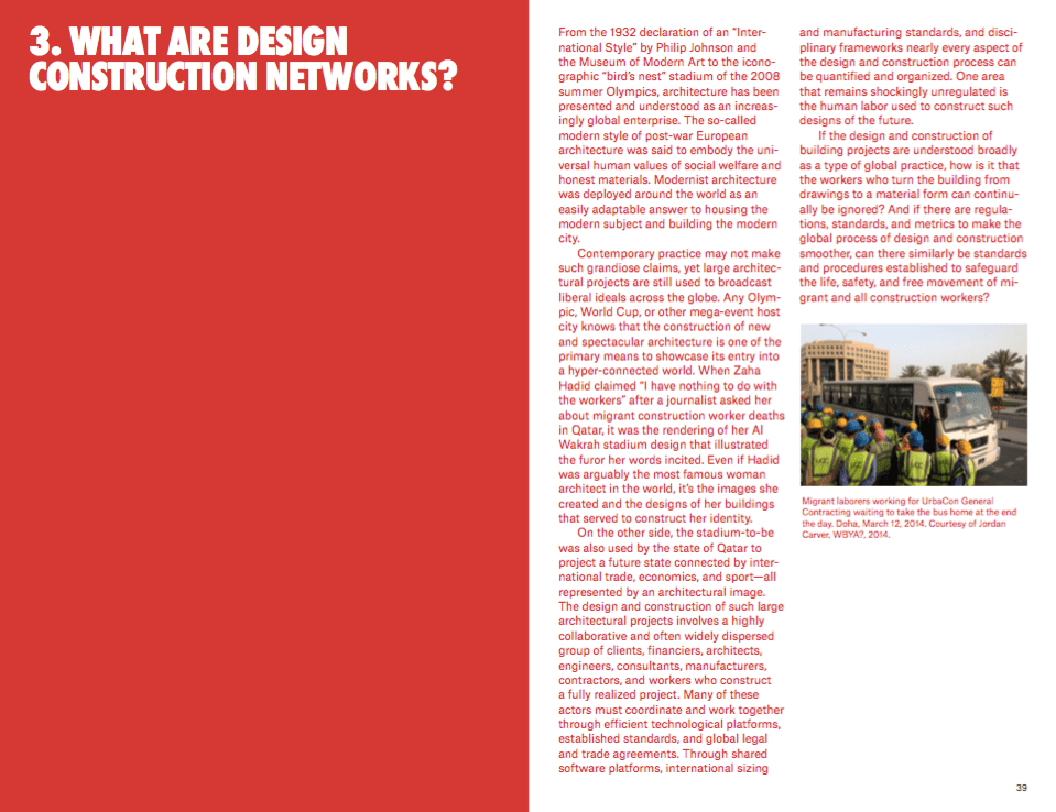 Who Builds Your Architecture? A Critical Field Guide Who Builds Your Architecture? (WBYA?)