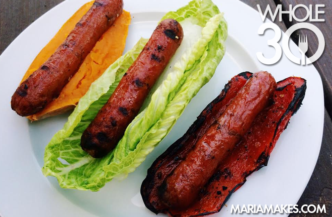Get Creative with the JulyWhole30 Maria's Hot Dog Bar The Whole30
