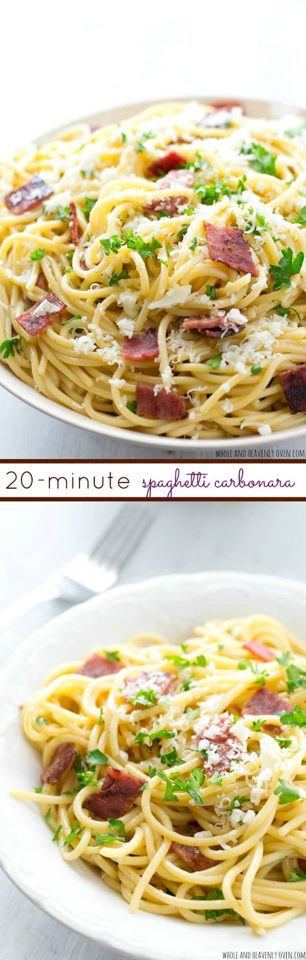 20Minute Spaghetti Carbonara