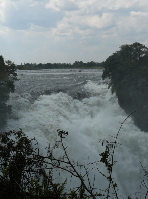 Map of Zambezi River's course Whole Earth Education