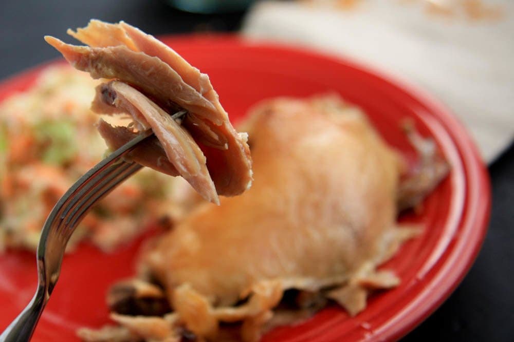 slow cooker fall apart chicken Wholefully
