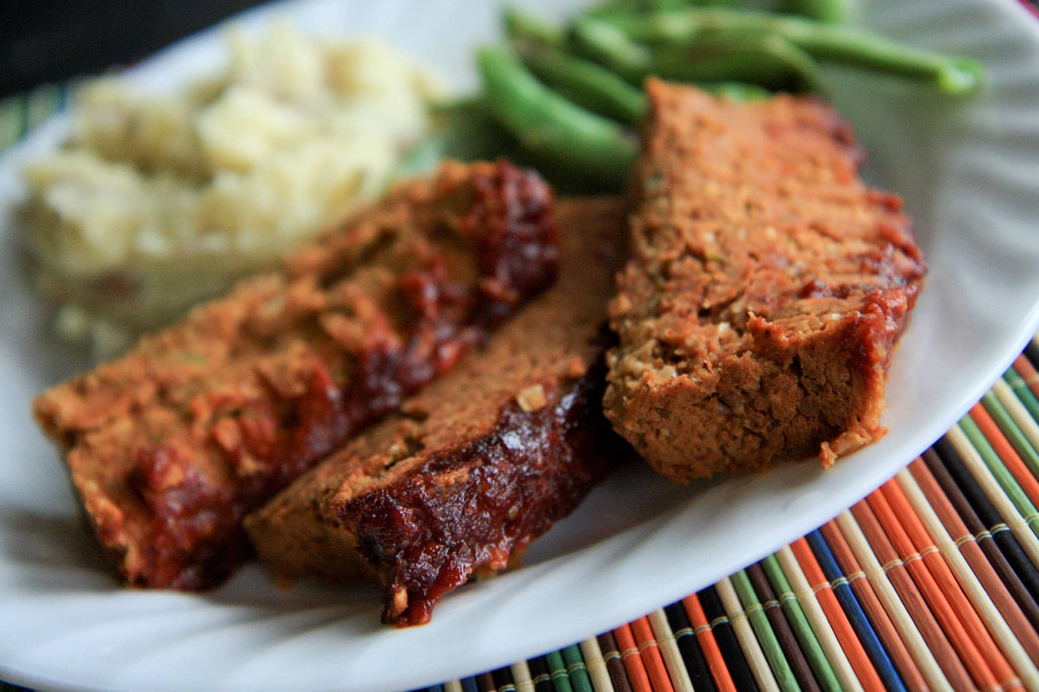 two bean meatless meatloaf (vegan, glutenfree) Wholefully