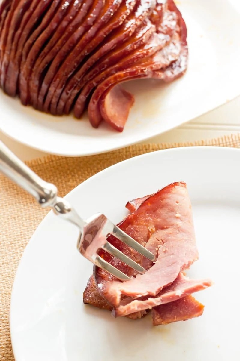 Slow Cooker Ham with HoneyMustard Glaze Wholefully