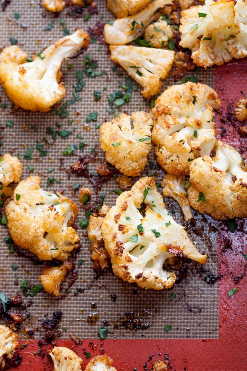 Parmesan Roasted Cauliflower Wholefully