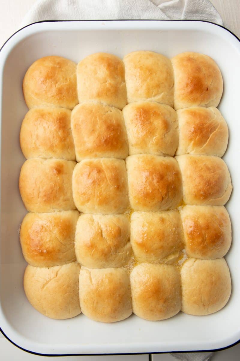 Easy Buttery Yeast Rolls Bread Recipe Wholefully