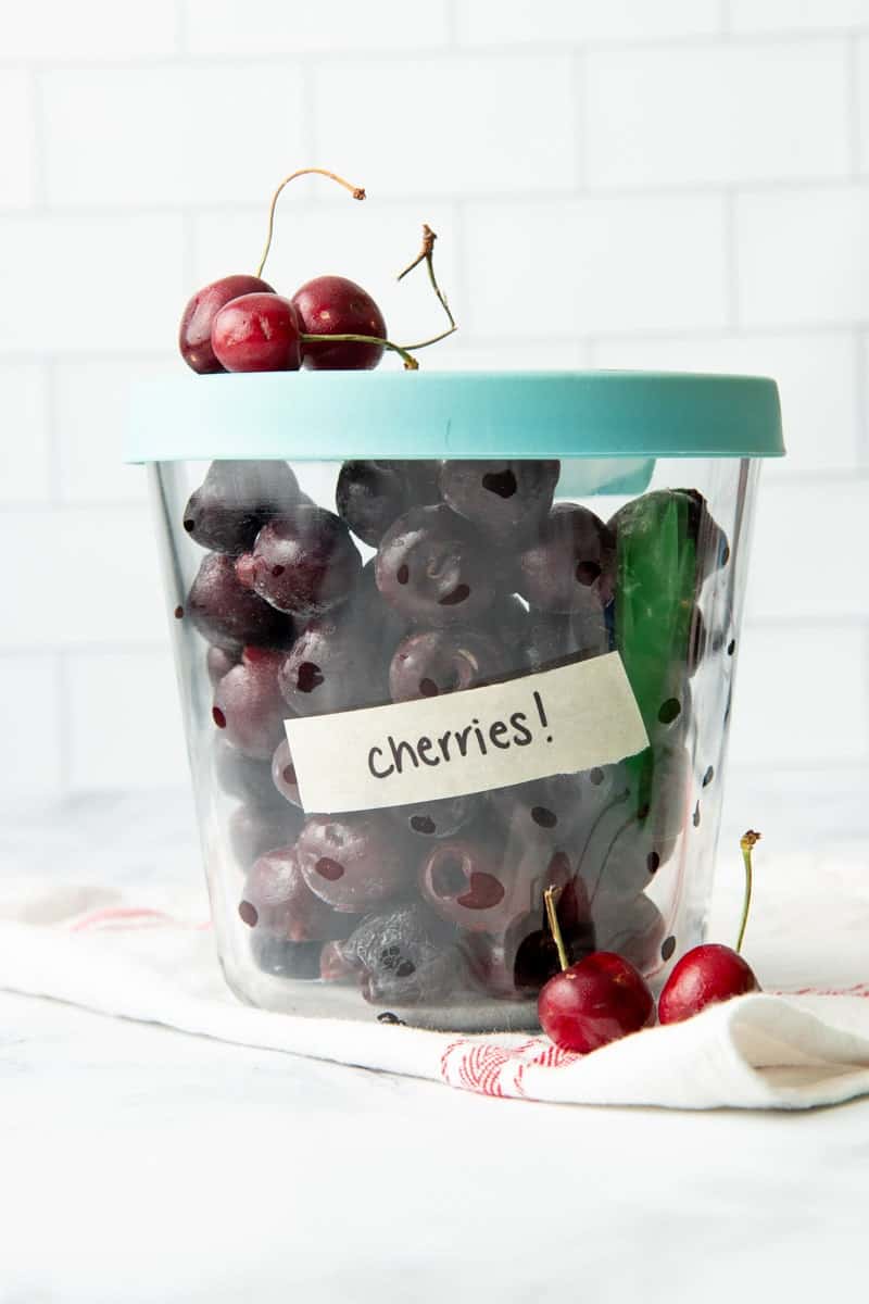 How To Freeze Cherries Frozen Cherry Recipes Wholefully