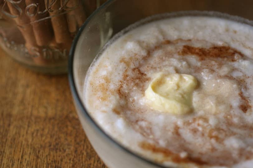 Homemade Cream of Rice Cereal Rice Porridge Whole New Mom