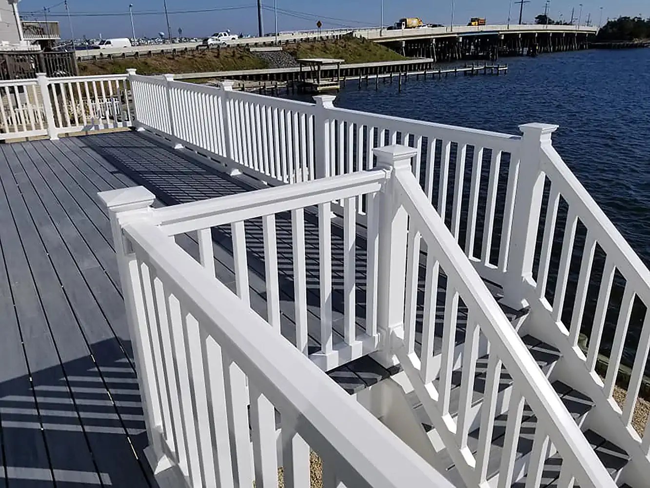 Square PVC Railing Wholesale Railing