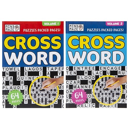 Bumper A4 Crossword Puzzle Book Wholesale Uk