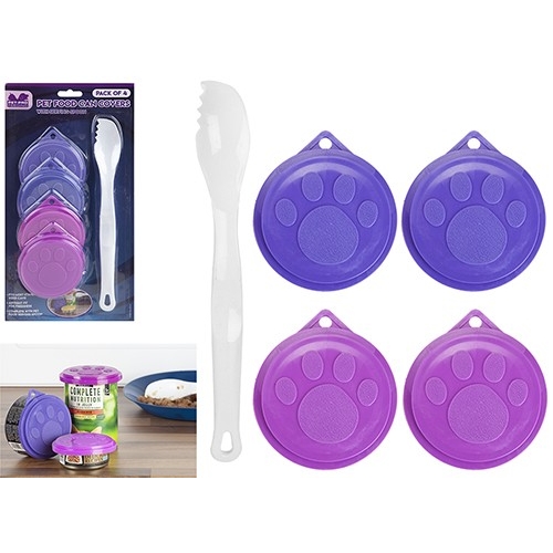 Pet Food Can Covers With Serving Spoon Wholesale Uk