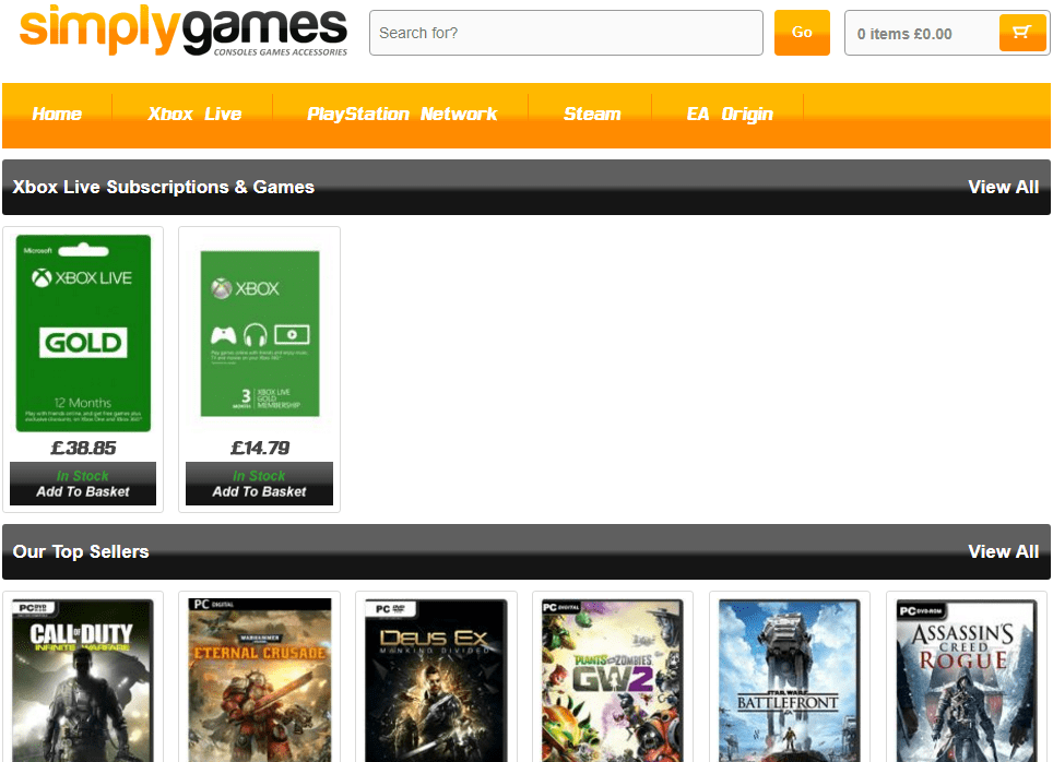 SimplyGames Digital WholesGame