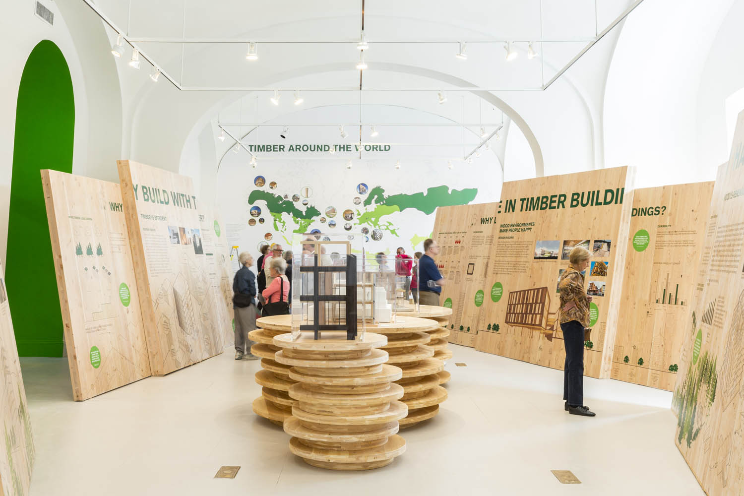 WholeTrees Structures Timber City Exhibition (2017)