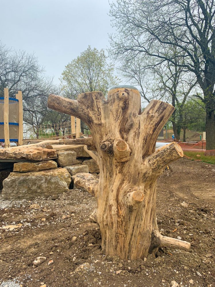 WholeTrees Structures Lake Olathe Nature Playground