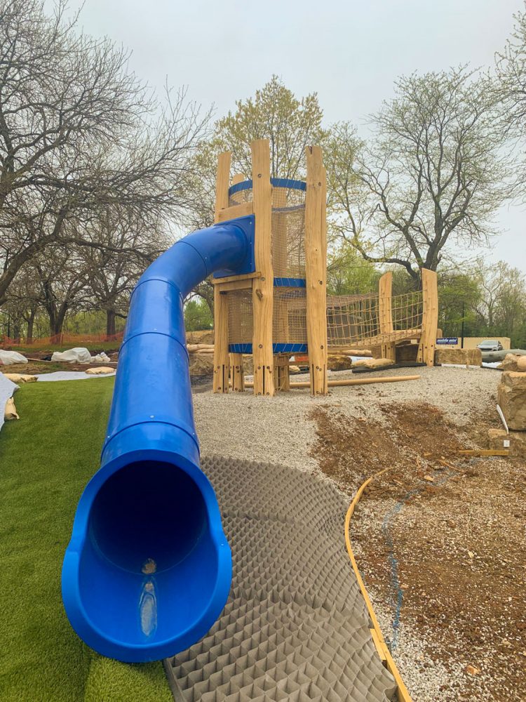 WholeTrees Structures Lake Olathe Nature Playground