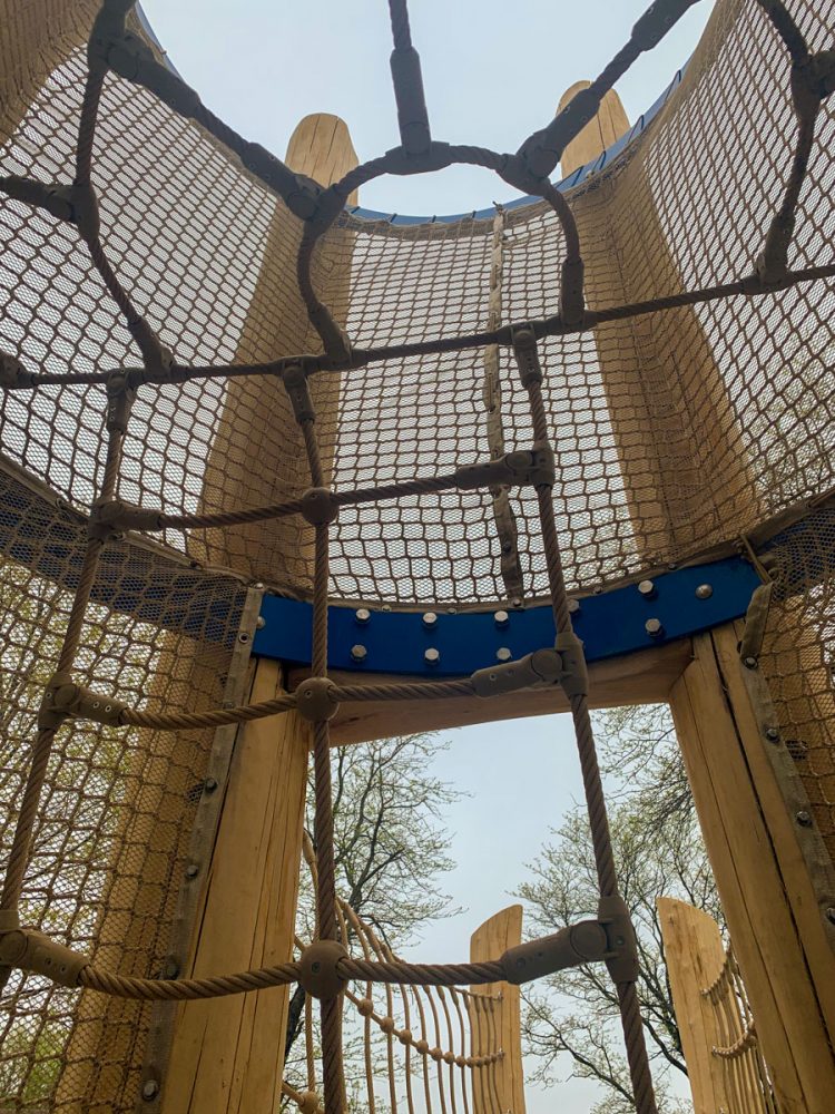 WholeTrees Structures Lake Olathe Nature Playground