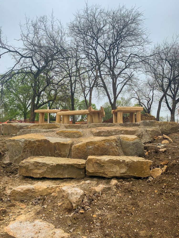 WholeTrees Structures Lake Olathe Nature Playground