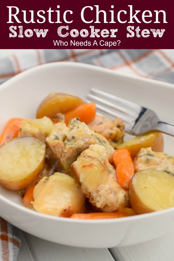picture Country Chicken Casserole Slow Cooker rustic chicken slow cooker stew who needs a cape