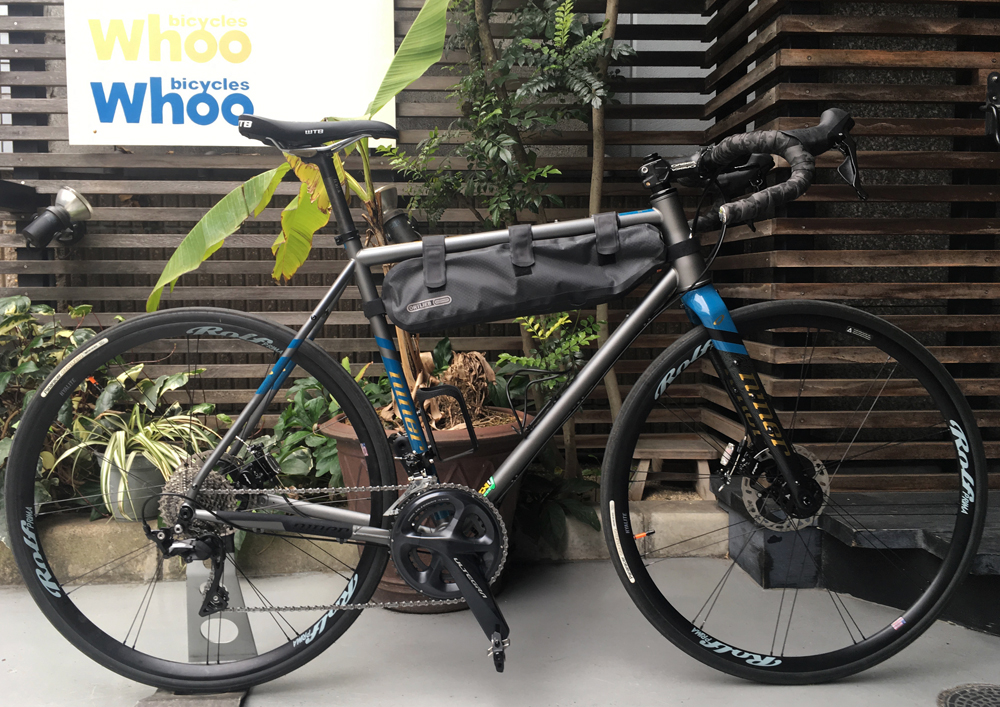 鉄の自転車で冒険へ [ NINER RLT9 Steel ] whoo bicycles