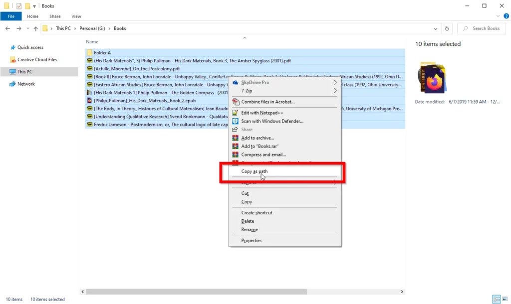 How to Copy File Names in Windows Explorer to Text WhooshTranscription