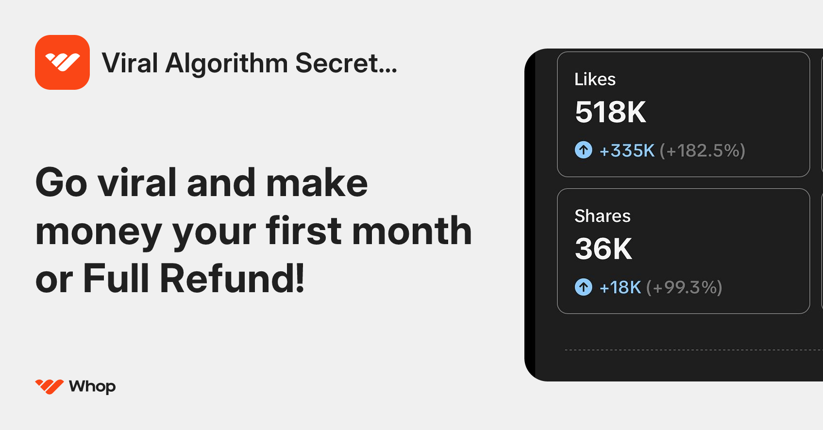 Viral Algorithm Secret… Whop