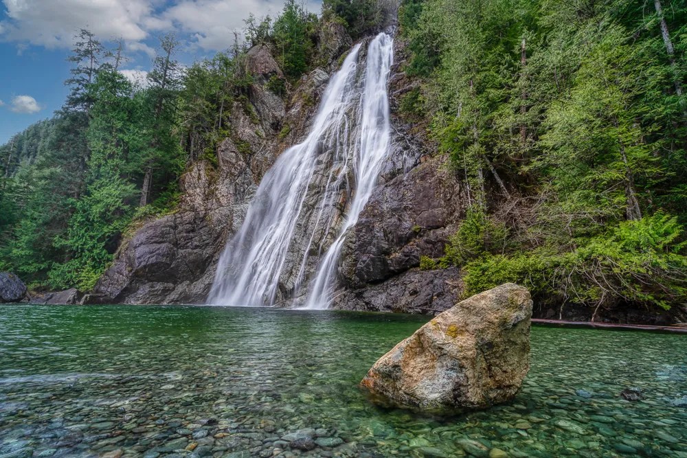 Virgin Falls Tofino Hunting Waterfalls on the Pacific Coast